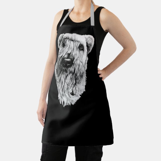 Tabliers d'art de chien Terrier Wheaten Aprons de  (Insitu)