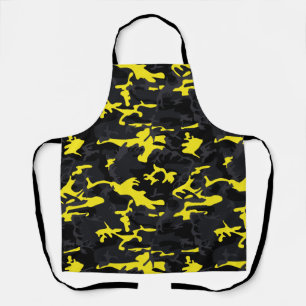 Tabliers de camouflage avec surlignages citron