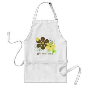 Tabliers de chef tropicaux Flower Rain