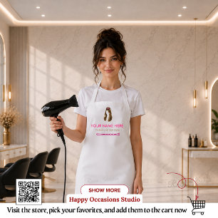 Tabliers de coiffeur personnalisés