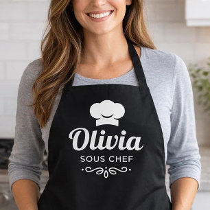 Tabliers de cuisine assortis pour parent et enfant