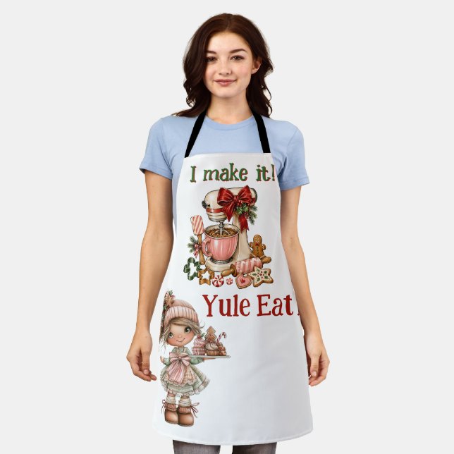 Tabliers de cuisine de Noël  (Porté)