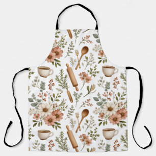 Tabliers de cuisine floraux