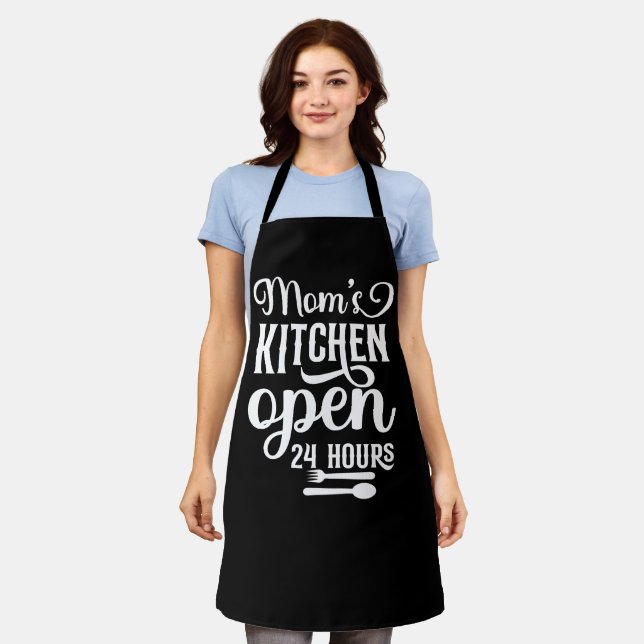 Tabliers de cuisine pour femmes | Cute Mom's Kitch (Porté)