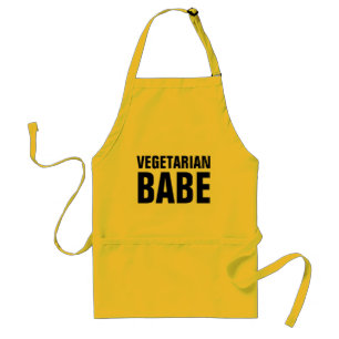 TABliers de cuisine pour femmes VEGETARIAN BABE