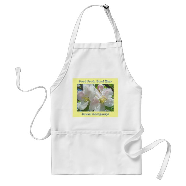 Tabliers de cuisinier Bonne nourriture Bon vin Gra (Devant)