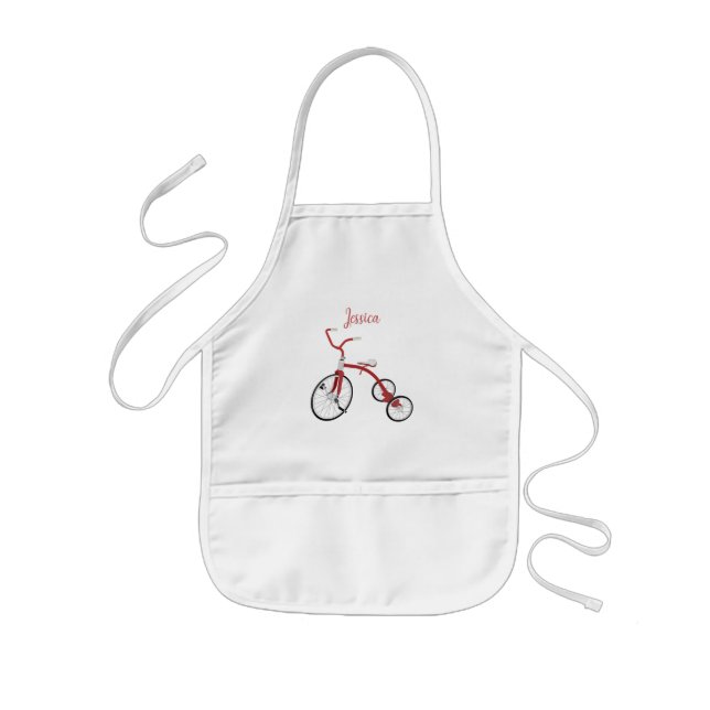 Tabliers de dessin de tricycle mignon (Devant)