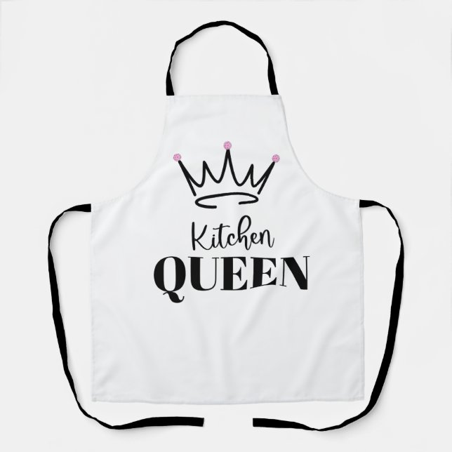 Tabliers de Pickleball Kitchen Queen, cadeau pour  (Recto)