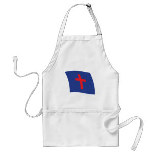 Tabliers drapeau de la religion chrétienne