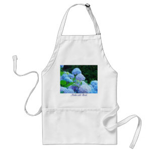 Tabliers faits avec amour ! Fleurs d'hortensia ble