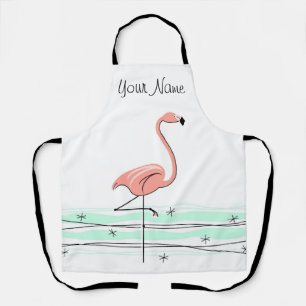 Tabliers Flamingo Ocean nom partout