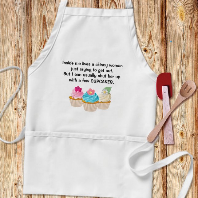 Tabliers humour diététique Cupcake (Créateur téléchargé)