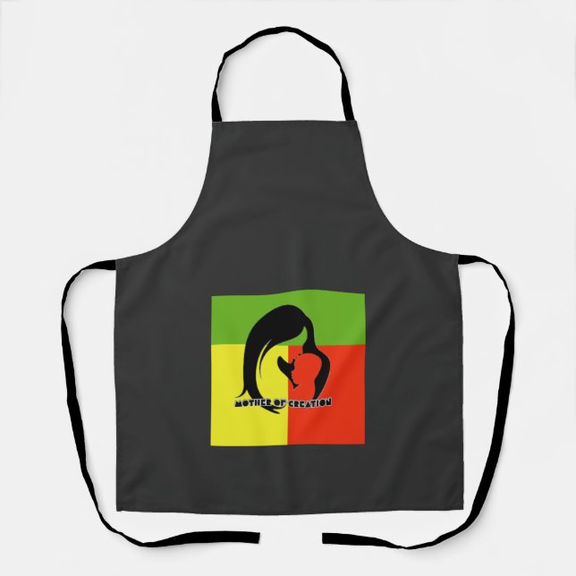 Tabliers Imprimés 'Mère de la Création' (Recto)