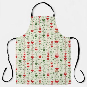 Tabliers motifs du coeur