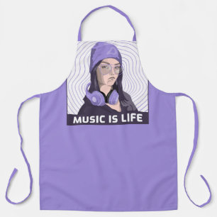 Tabliers Music Is Life – Édition Lavender Vibe