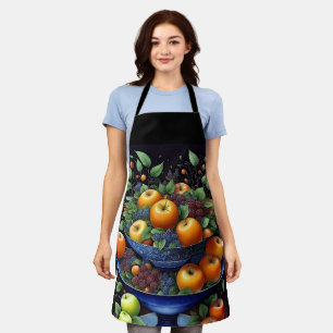 Tabliers Nature morte au bol de fruits du verger r
