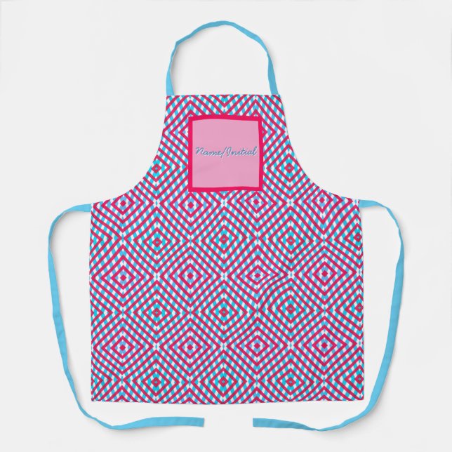Tabliers personnalisés colorés pour filles (Recto)