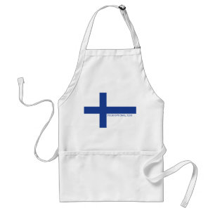 Tabliers personnalisés du drapeau finlandais