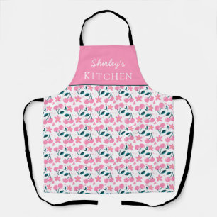 Tabliers Personnalisés Rose Cerise Tablier avec