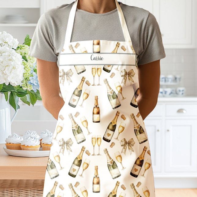 Tabliers pour amateurs de Champagne et Prosecco (Champagne Lover Apron)