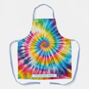 Tabliers Psychedéliques Tie-Dye Arc-en-Ciel