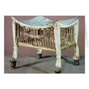 Tabouret utilisé par le roi-enfant au début