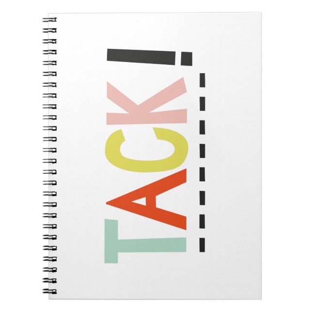 TACHE ! Carnet des couleurs (Devant)