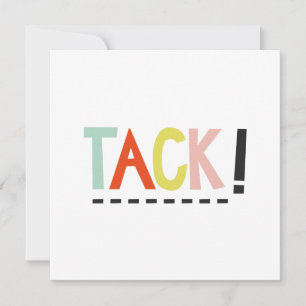 TACHE ! Cartes de voeux Flat