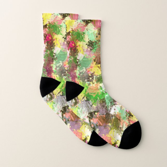 Taches de peinture Couleurs de feuilles d'automne  (Paire)