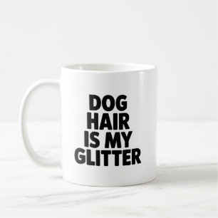 Taches De Poil De Chien Sont Mon Paillettes Mug Dr