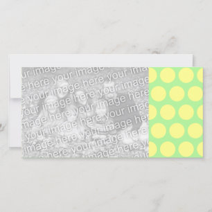Taches de polka au sorbet citron vert