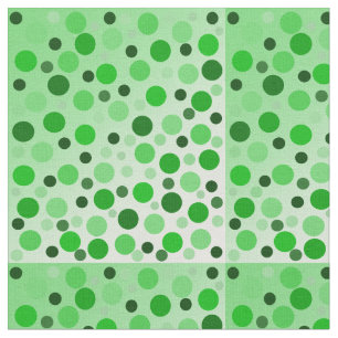 Taches vert menthe, Tissu