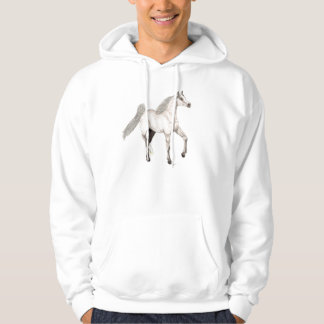 Tachetez le sweat - shirt à capuche Arabe gris de