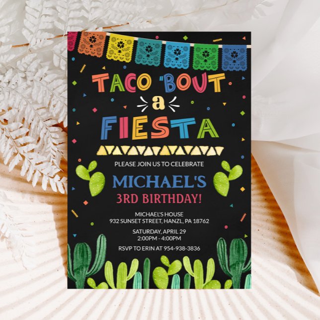 Taco à propos d'une invitation à la fête (Créateur téléchargé)