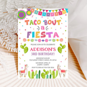 Taco à propos d'une invitation à la fête