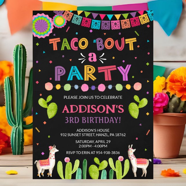 Taco à propos d'une invitation à une fête (Créateur téléchargé)