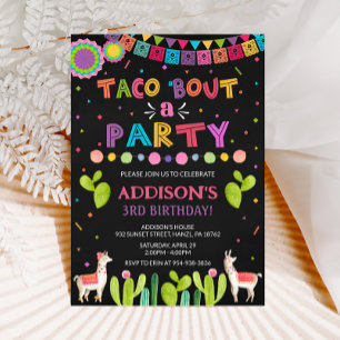 Taco à propos d'une invitation à une fête