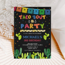 Taco à propos d'une invitation de fête