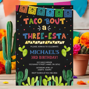 Taco à une invitation de trois esta