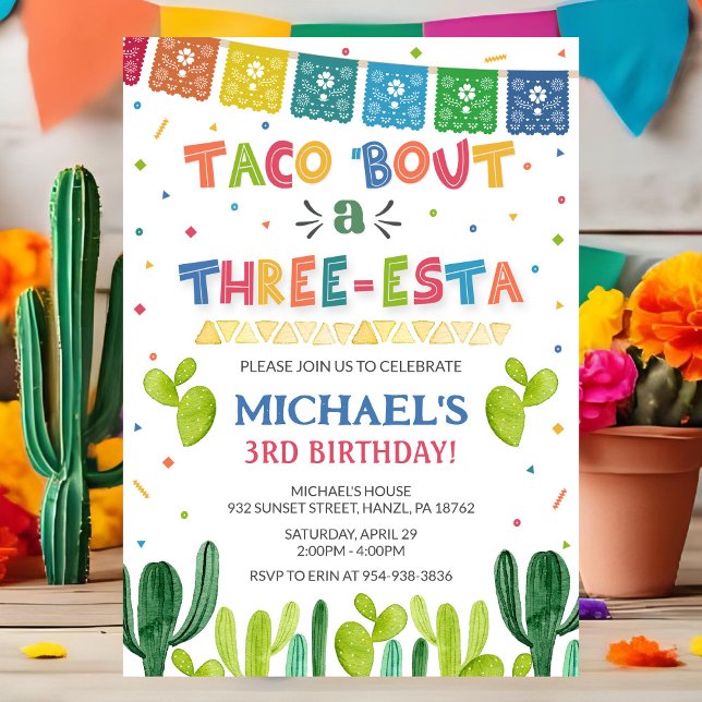 Taco à une invitation de trois esta (Créateur téléchargé)