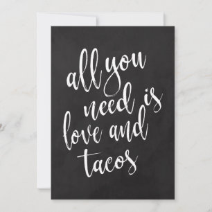 Taco bar abordable panneau mariage de tableau noir