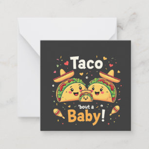 Taco Bout a Baby Pregnancy Faire-part