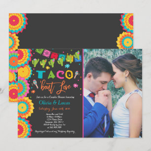 Taco Bout Invitation Couples Fiesta