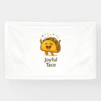 Taco 'Bout une Fête ! Bannière de Joyeux Anniversa
