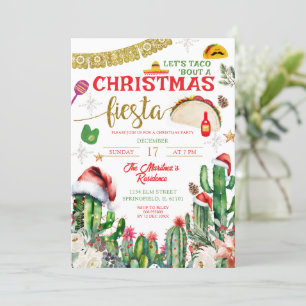 Taco Bout une invitation à la fête de Noël