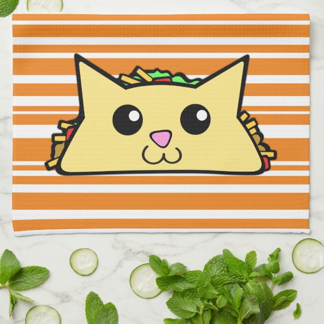 Taco Cat US Serviette de cuisine (Plié)