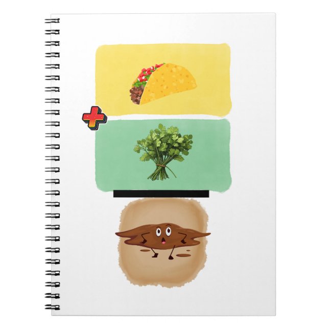 Taco + Cilantro = Carnet Diarrhea (Devant)