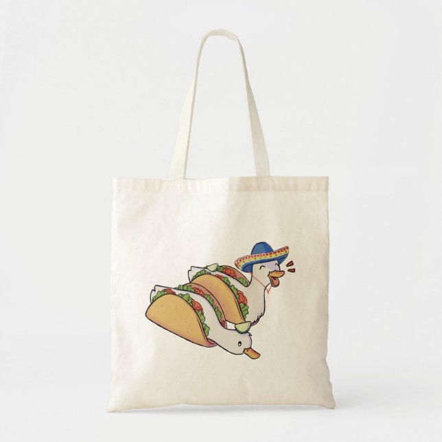 Taco duckies tote bag (Devant)