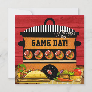 TACO FOOTBALL JOUR DE JEUX Invitation