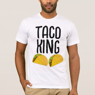 TACO KING MEN'S FUNNY DAD T-SHIRTS